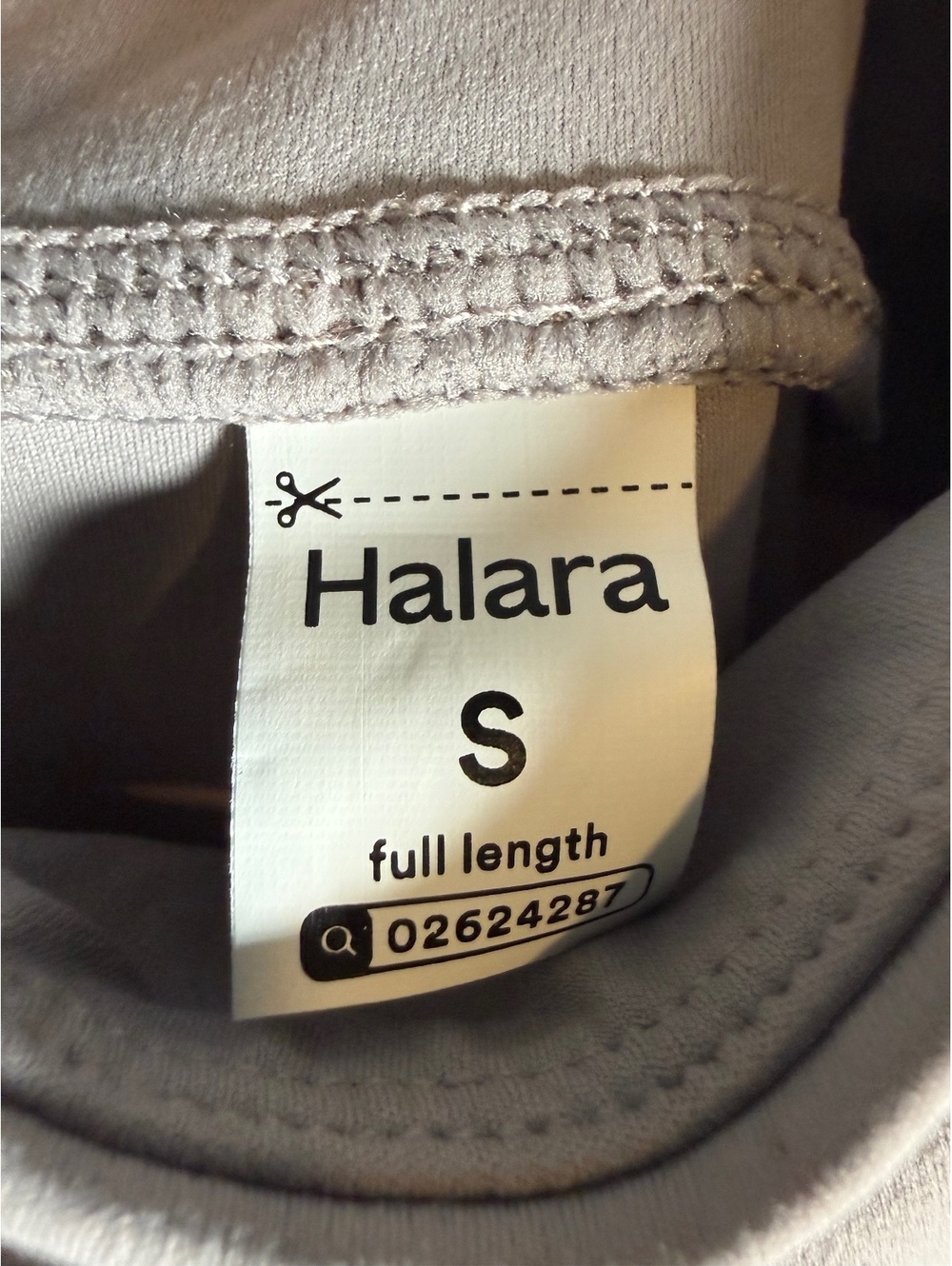 Halara SoftlyZero High Waisted Double Pockets Leggings-UPF50+ Gray Size Small - Picture 5 of 6